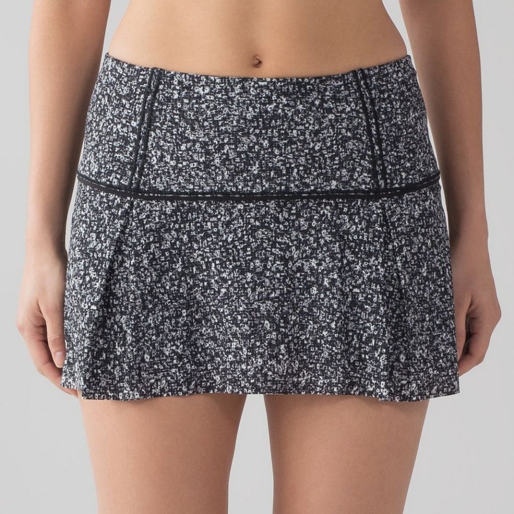Lululemon Lost In Pace Skirt Daisy Dust Alpine - Picture 2 of 10